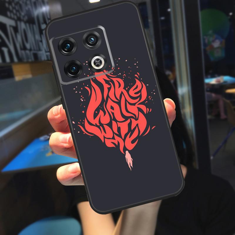 Fire Walk With Me Twin Peaks Funda For OnePlus 10T 8T 9RT 12 13 13R 11 9 10 Pro OnePlus Nord 4 CE 2 3 Lite N20 N30 Case