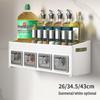 Wall-Mounted Kitchen Spice Organizer