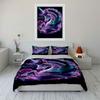 "Unicorn Art Set for Decoration" Bedding Set with 1 Duvet Cover 2 Pillowcases Single Double King Queen Gift