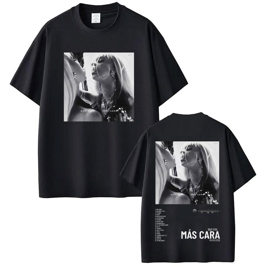 Bad Girl Martha Carlas New Album Print Tshirt World Tour Print Tshirt Summer Short Sleeve Casual Fashion Tshirt for