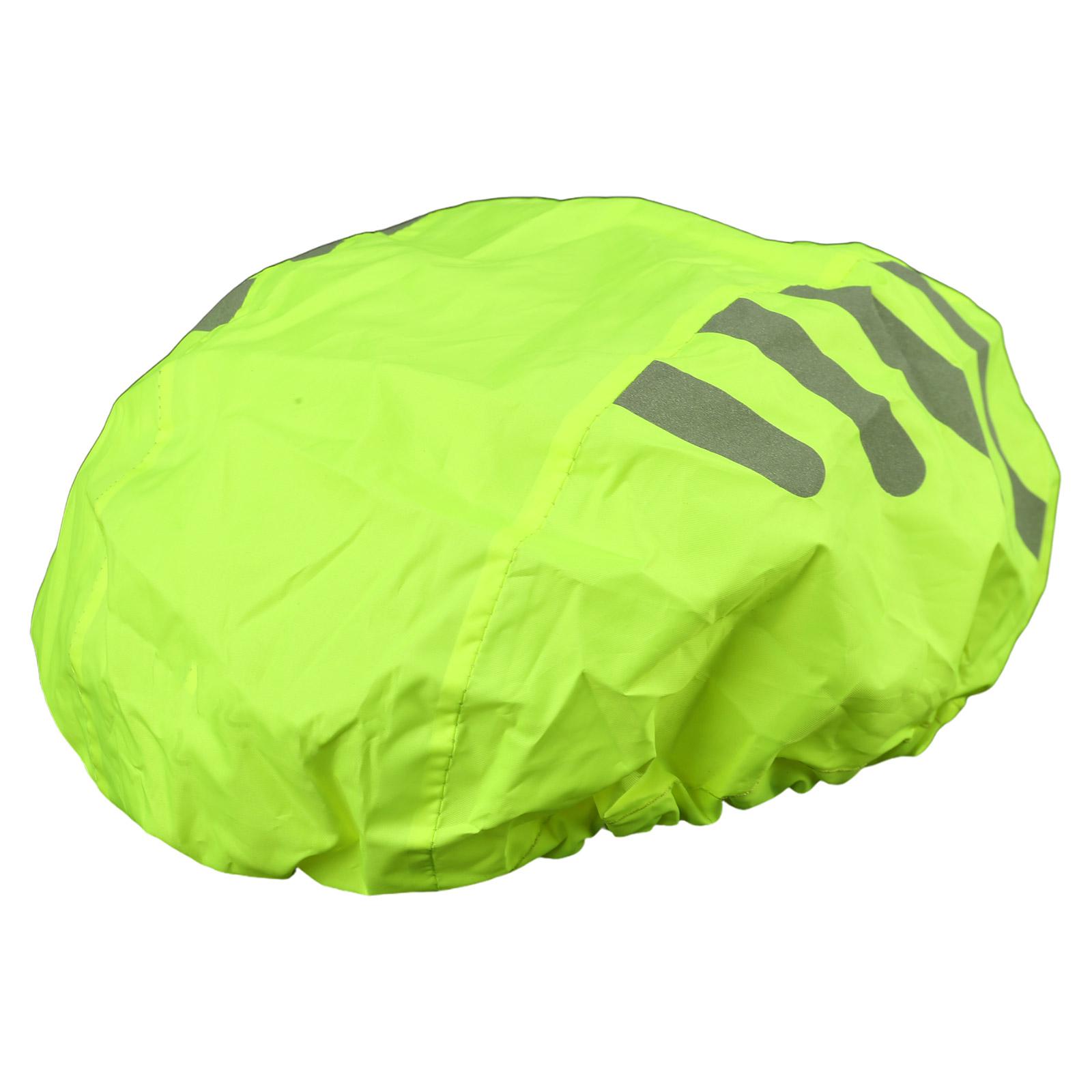

Rainproofs Bicycles Helmets Cover Waterproofs Reflectives Cyclings Helmets Cover Road Bikes Rain Cover for Travel and Driving флуоресцентный желтый