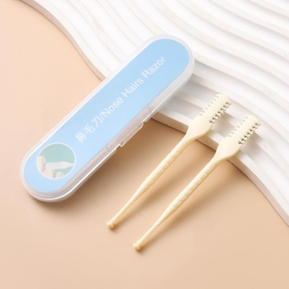1/2/3/4/5 pcs with Comb Teeth Nose Hair Trimmer Washable Nose Hair Remover Nose Hairs Razor Unisex