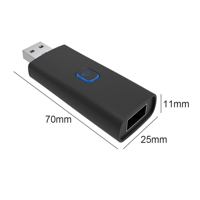 Přenosný adaptér Wireless Gamepad Converter kompatibilní s Bluetooth Široká kompatibilita Kompatibilní