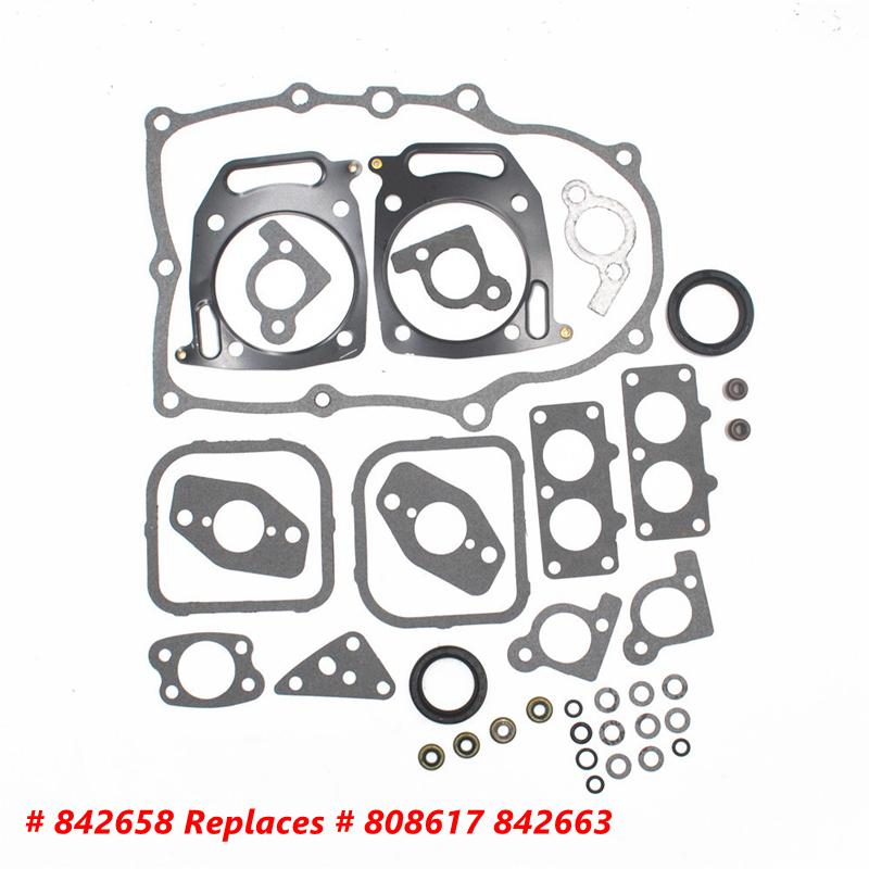 Engine Gasket Set For Briggs & Stratton 842658 Replaces # 808617 842663 Complete Gasket