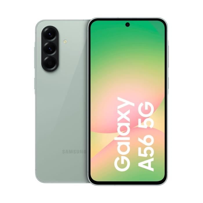 Samsung Galaxy A56 5G 8 Go/128 Go Vert (Awesome Olive) Double SIM SM-A566