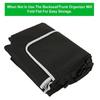 Car Trunk Organizer for SUV Backseat Hanging Organizer for SUV Truck MPV Upgrade Back Seat Storage Bags with 4 Pockets 39*14inch