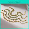Four Leaf Clover Necklace And Bracelet Set With Zirconia And Stainless Steel For Elegant Casual Wear