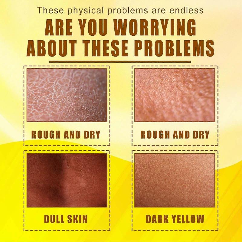 Jaysuing Gelbes Hautöl Spendet Körperhaut Feuchtigkeit Hydratisiert Gesichtshaut Hautpflege Massageöl