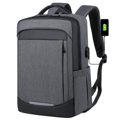 Men's Business Computer Backpack, Large-capacity USB Charging, Lightweight Travel Backpack