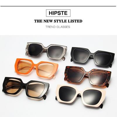 Neue Mode Cat Eye Sonnenbrille Frauen Luxus Marke Design Vintage Quadratische Übergroße Punk Sonnenbrille für Damen Shades Retro Brillen