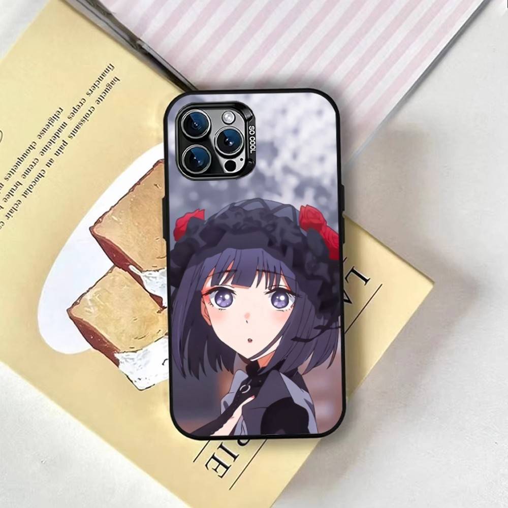 Shizuku Kuroe Marin Kitagawa Phone Case For iPhone 17,16,15,14,13,12,11 Plus,Pro Max,XS,Colored Silver Plated Inside Cover