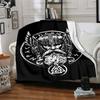 Viking Theme Printed Blanket - Perfect for Couch, Bed, Travel & Outdoor Use | Machine Washable, Cozy & Durable.