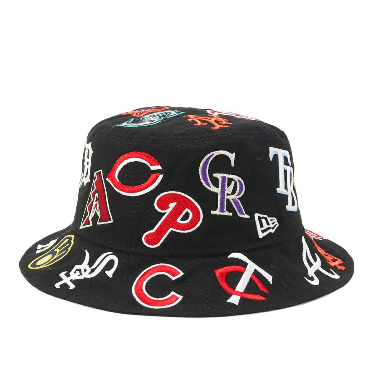 

Кепка Bucket 01 Team Logo Allover MLB 14109615 [New Era] (Черный/М/Мужской, женский)