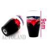 Autoland Underwater Flower Shift Knob, Red, Real Orchid, Fresh Flower Works, 3.5 inches (90