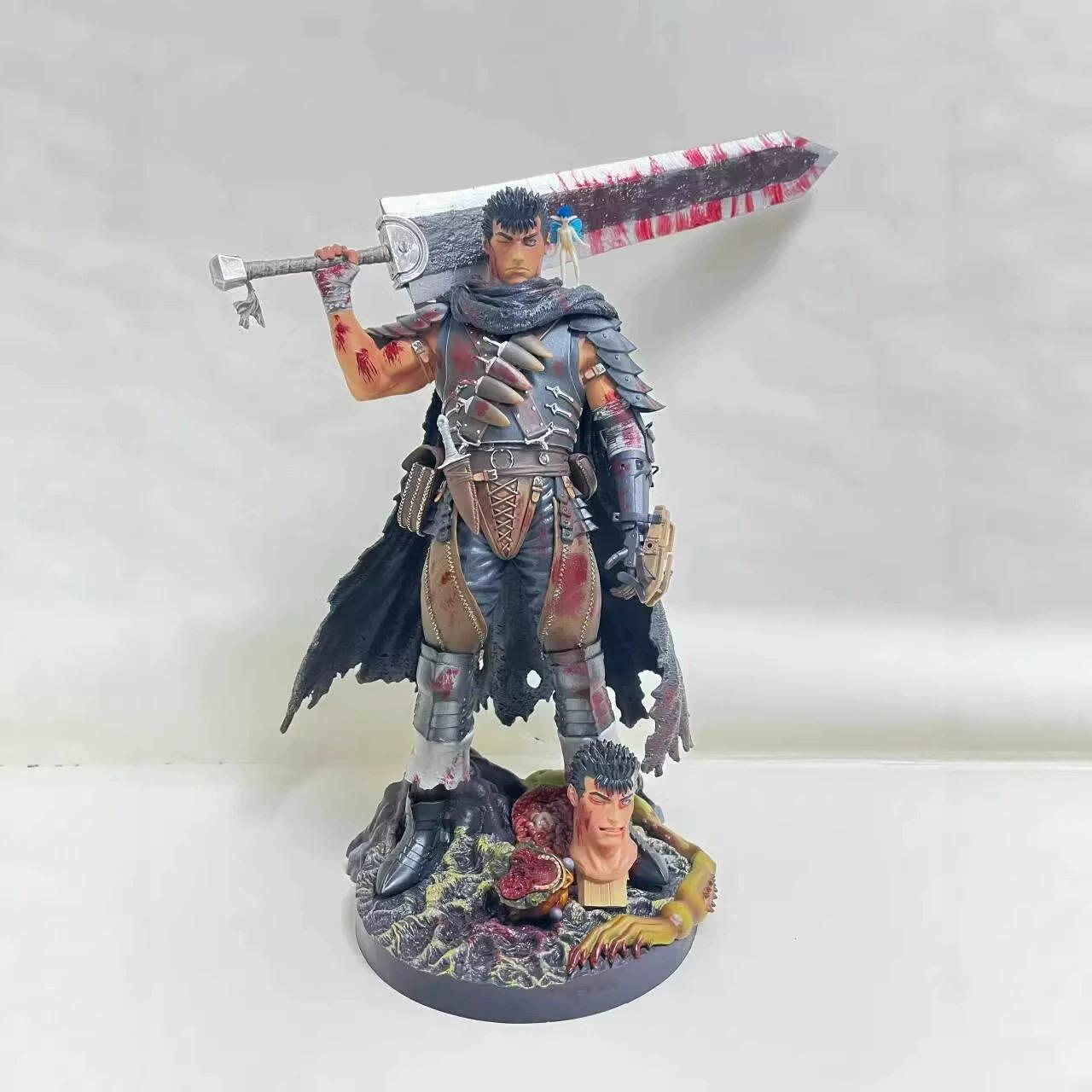 Berserk Guts Deluxe Warrior Berserker Figure with Interchangeable Head Set