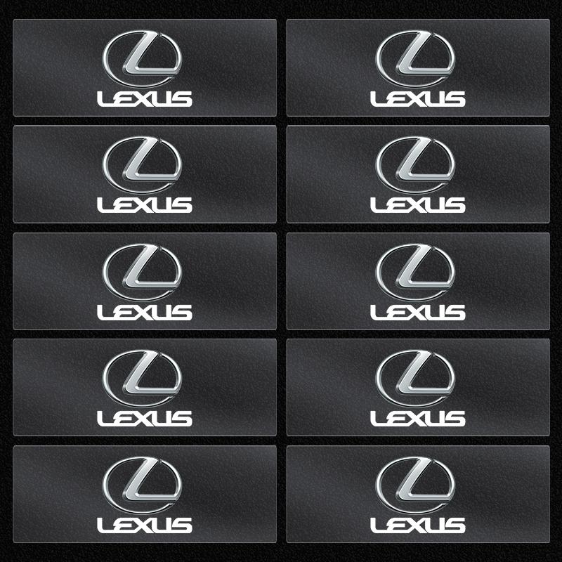 Creative stickers emblem Auto Decor Decals Car Window Wiper Stickers For Lexus IS250 IS200 CT200h GS300 LS430 RX450h LX570 IS300