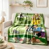 Customized Cat and Mouse Blanket for Living Room, Bedroom, Sofa, or Nap - Air Conditioning Compatible