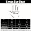 1 Pair of Winter Flip Style Reflective Zipper Pocket Gloves, Touch Screen Warm Gloves, Outdoor Sports Cold Resistant Gloves