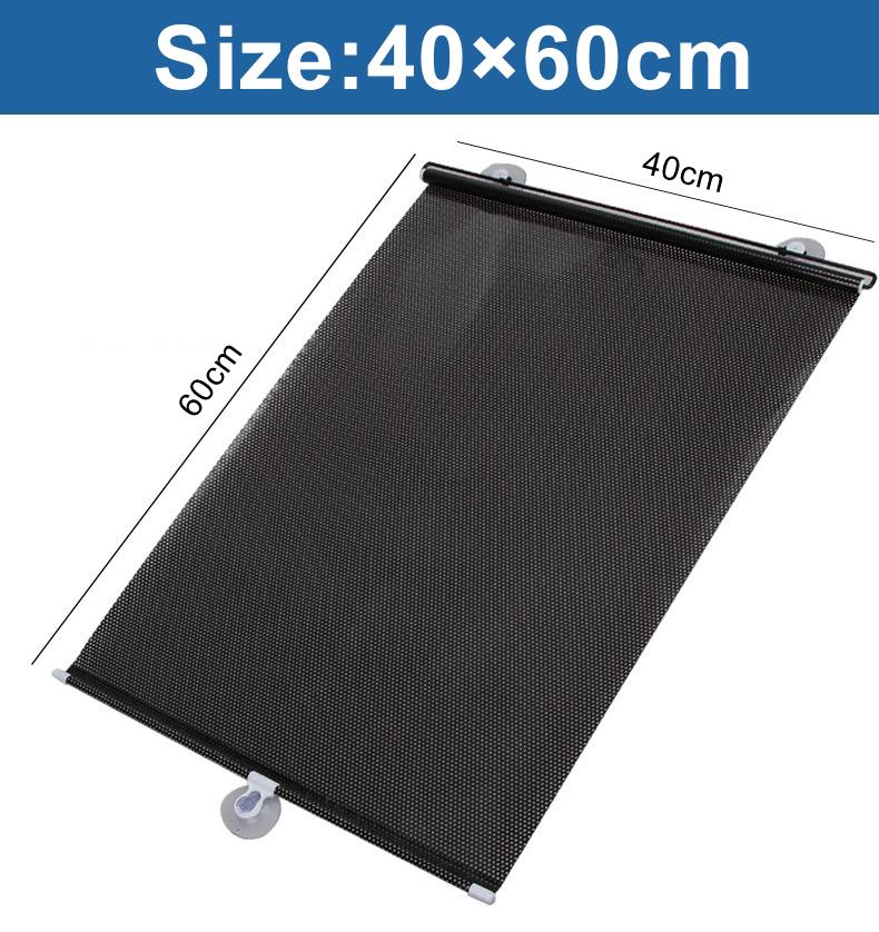 Shades Roller Blinds Sun Block Car Curtain Retractable Visor On Mirror Auto Window  Film Anti Look Roller Blinds For Window