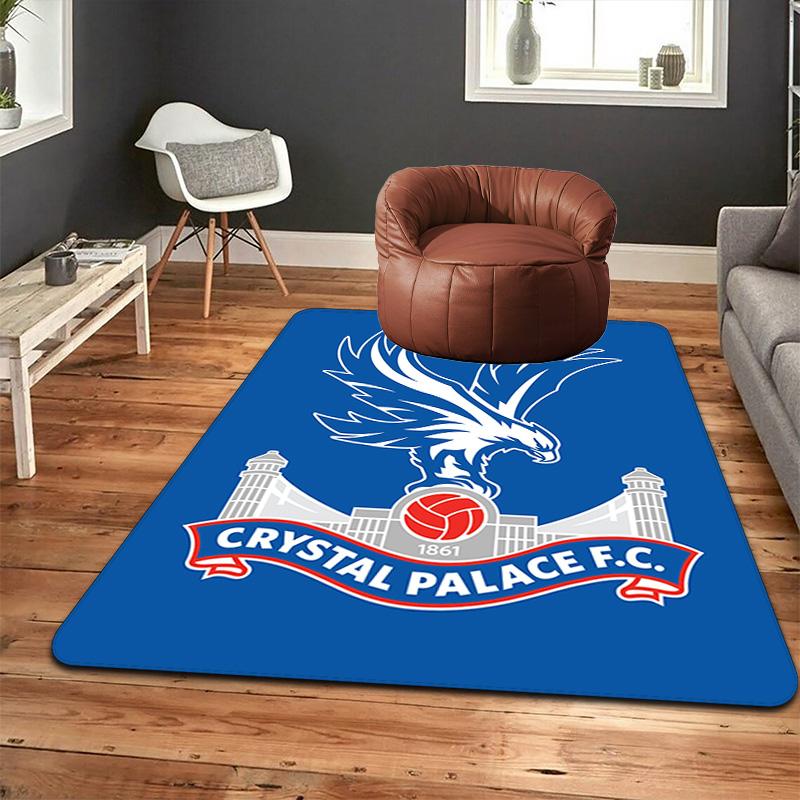 Crystal Palace Pattern Rug Floor Mat for Living Room or Bedroom Soft and Comfortable Carpet a Gift for Birthday and Holiday.