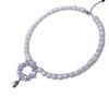 Versatile 9-10mm Freshwater Pearl Wreath Necklace: A Stylish Pairing for Skirts and Dresses