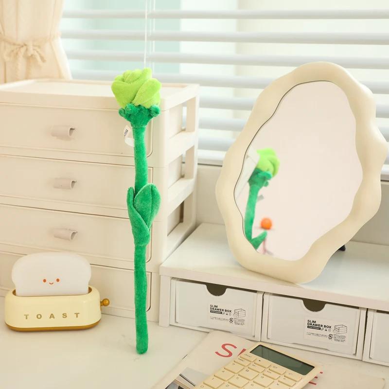 Curtain Accessories Home Decoration Cute Smile Cartoon Sunflower Rose Plush Toys Christmas Valentine's Day Gift