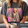Funny Distressed Doll Face Meme T-Shirt Gift For Woman, Sarcastic Leave Me Alone Shirt, Women Funny Joke Tee