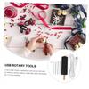 Handheld Mini Electric Drill Usb Diy Tool For Epoxy Resin Jewelry Making Wood Craft Engraving