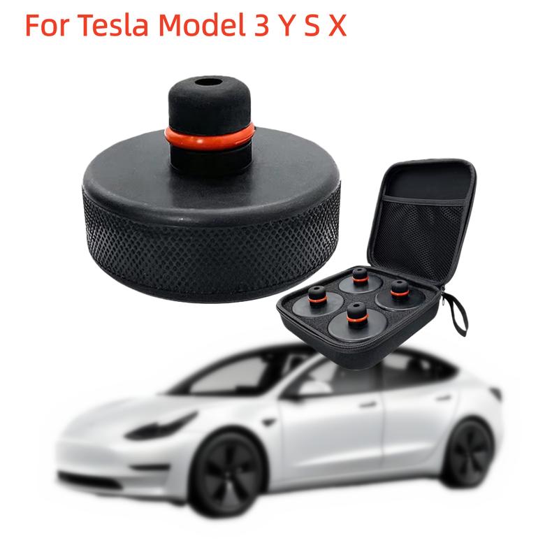 4ks Jack Pad pro Tesla Model 3 YSX Gumové podložky Zvedací adaptér na nářadí Pouzdro podvozku Lift Point Support Autopříslušenství 2016-2023