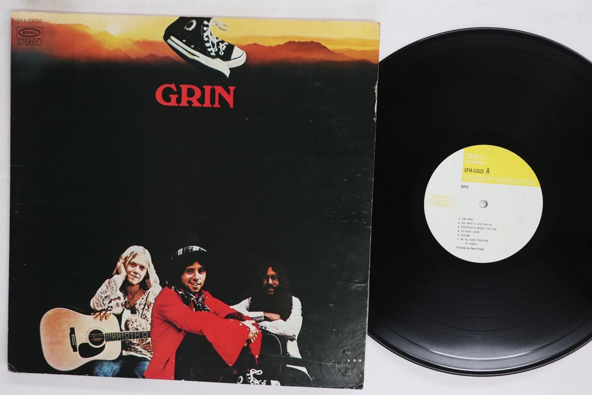 

Виниловая пластинка GRIN Grin EPIA53020 EPIC Япония Рок Б/у