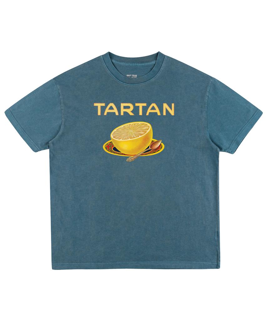 NAVYTEAM Tartan Pigment Short Sleeve T-Shirt (4 Colors)
