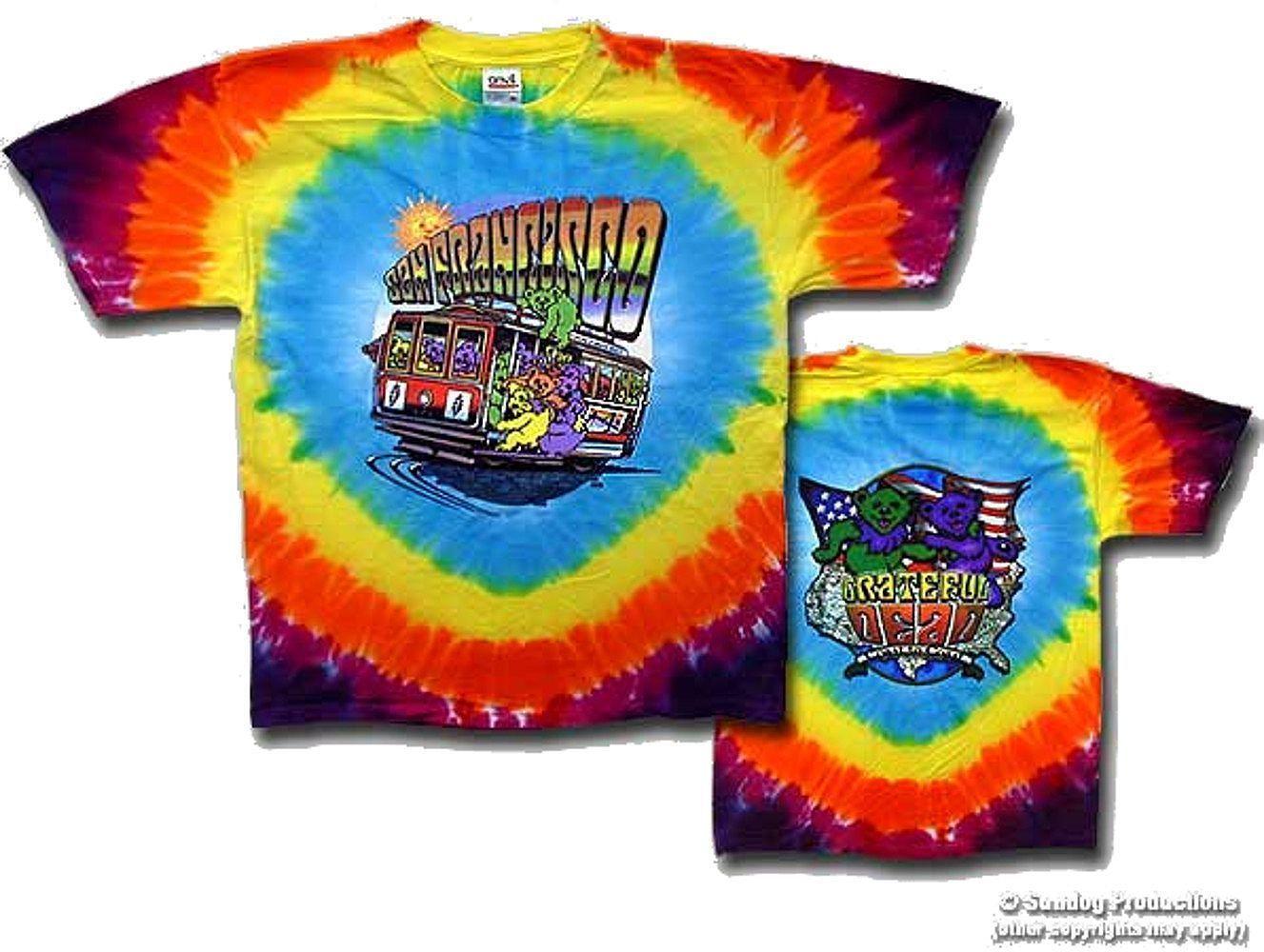 Grateful Dead San Francisco Coast To Coast Double Sided T-Shirt - S