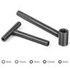 1Set High Hardness Alloy Motorcycle Valve Adjustment Tools Rustproof Square Hexagonal Wrench Set for Valve Screw Repair