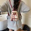 Fashion Trend Backpack Cute Printed Street Versatile Essential Ladies Mini Bag