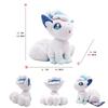 Alolan Vulpix Plush Toys Stuffed Animal Game for Collectible Gift,Cute Cartoon Character Black 9 Inch