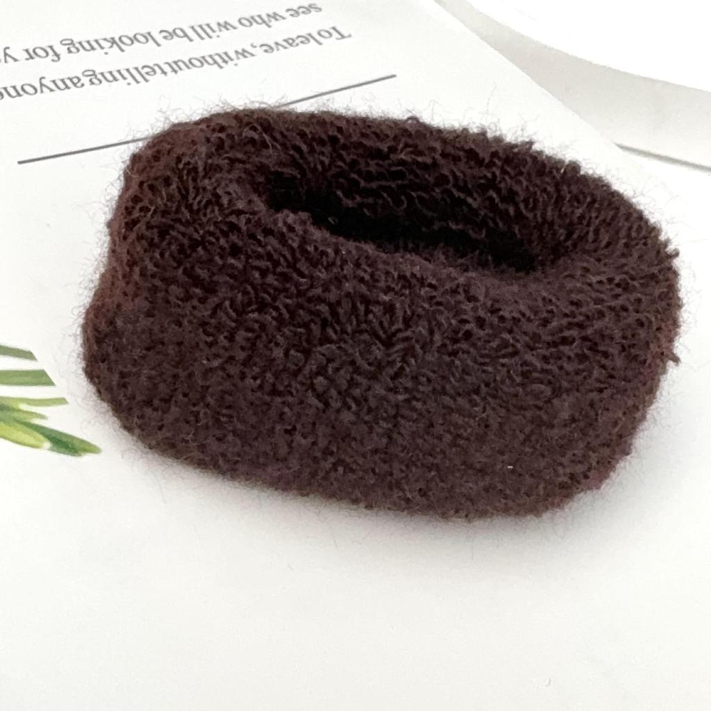 Thick High-Elasticity Seamless Scrunchies for Buns