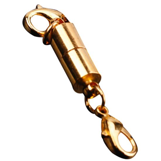 Hook Jewellery Findings DIY Tools Cylindrical Necklace Bracelet Magnetic Clasp золотистый