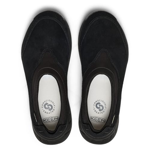 KEEN TTS MOC WP Women's Sneakers, Black/Black, Size 23.5 cm