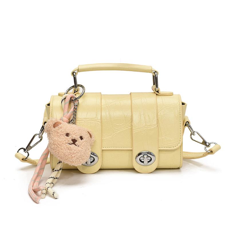 

Модная универсальная женская сумка, новая повседневная сумка-мессенджер на плечо для поездок на работу жёлтый