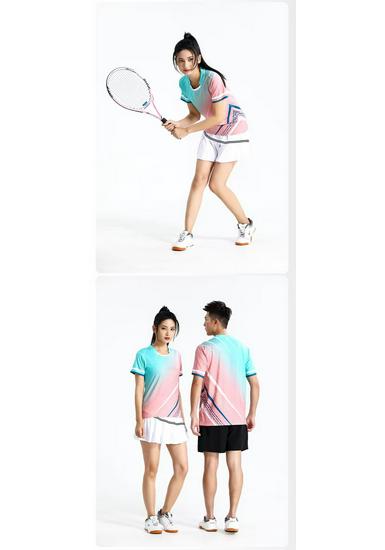 Custom Quick-Dry Table Tennis & Badminton Uniform Set for Men & Women