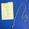 [USED] HANNA Hanna Crescent Moon Silver Necklace Jimin BTS