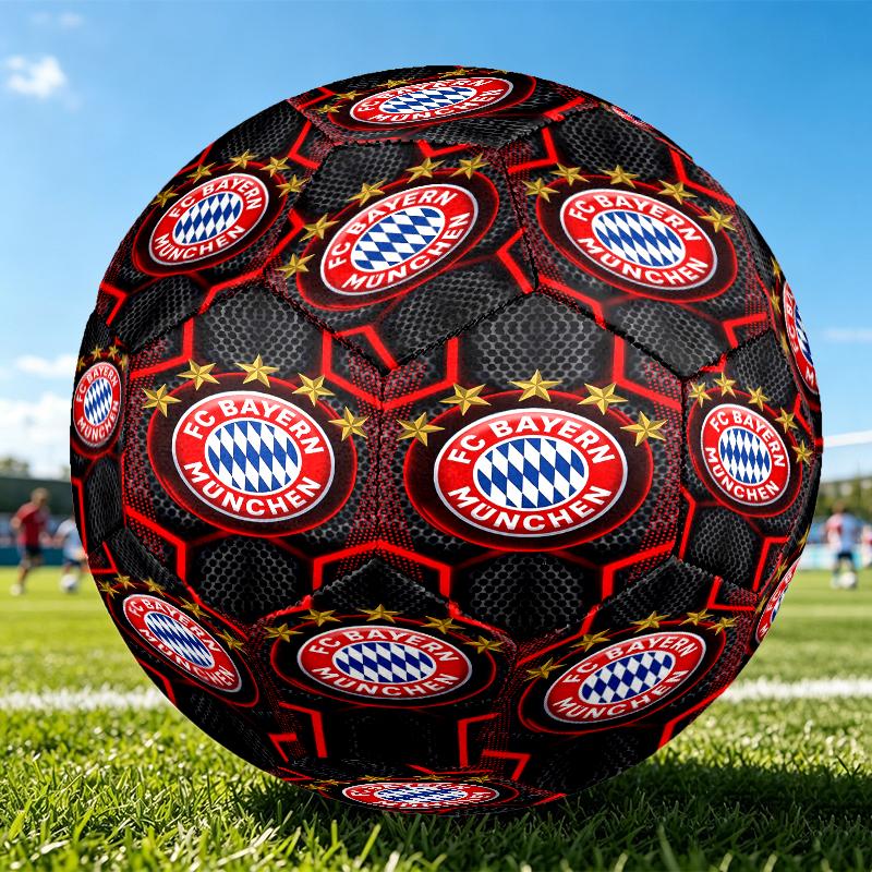 1pc Standard Football Size 5, Soccer Balls, FIFA World Cup Theme Soccer Ball, Machine Stitched, Ball for Training & Outdoor Match