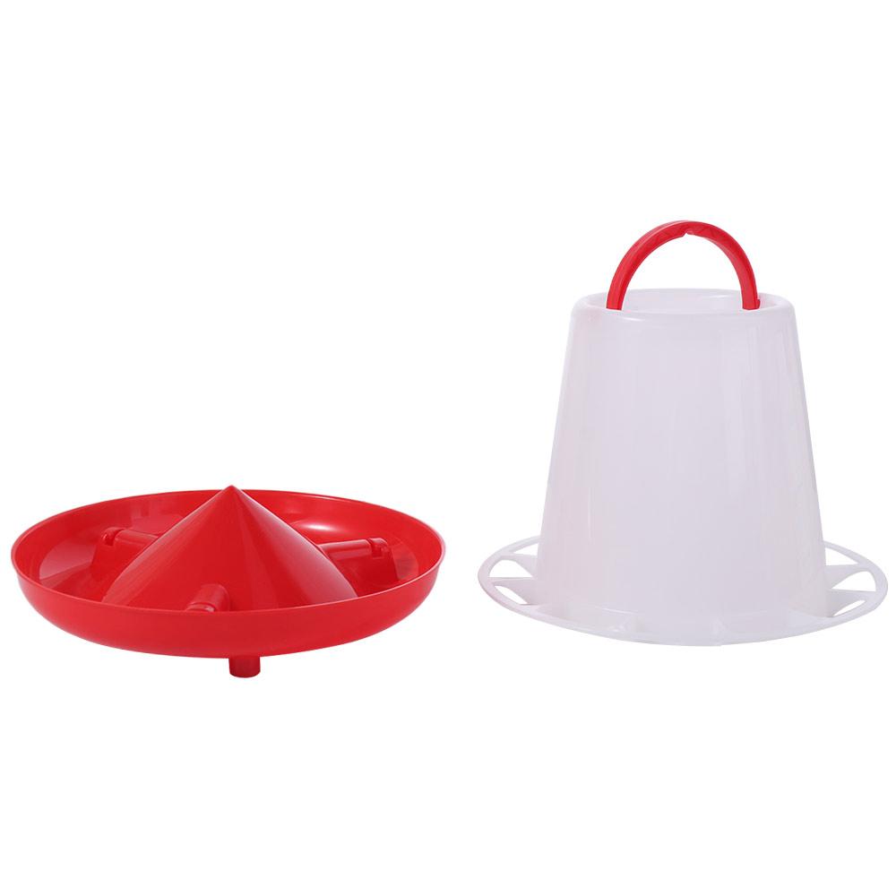 Abnehmbare Hühnerfutterständerbeine Futtereimer Kükenfuttersets Geflügelfutter Küken