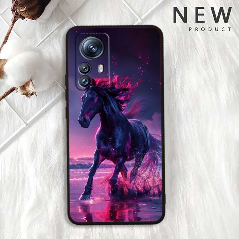 Cartoon Anime Animals For Xiaomi Mi 15 14 13 13T 12 12T 12S 11 11i 11T Pro Ultra Lite 5G Black Soft Phone Case