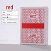 Texas Waterproof PVC Playing Cards - Frosted, Washable, Wide, Large Font for Chess and Card Entertainment
