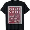 Hotel Cecil Kamerprijs Grafisch T-shirt