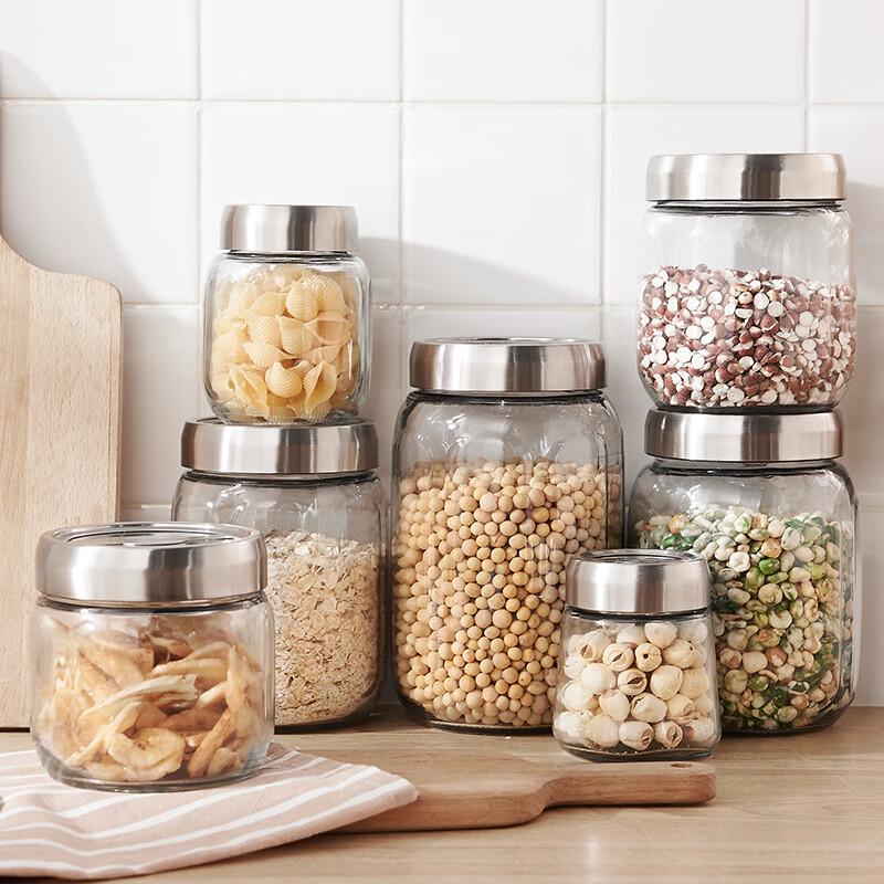 Food-Grade Glass Storage Jar