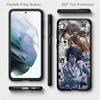 For Samsung Galaxy S25 S24 S23 S22 Ultra FE Plus A37 A57 A56 A55 A06 A16 A15 A36 A26 A35 A05 A25 A54 A34 Case Comics Attack On Titan Eren Jaeger Levi