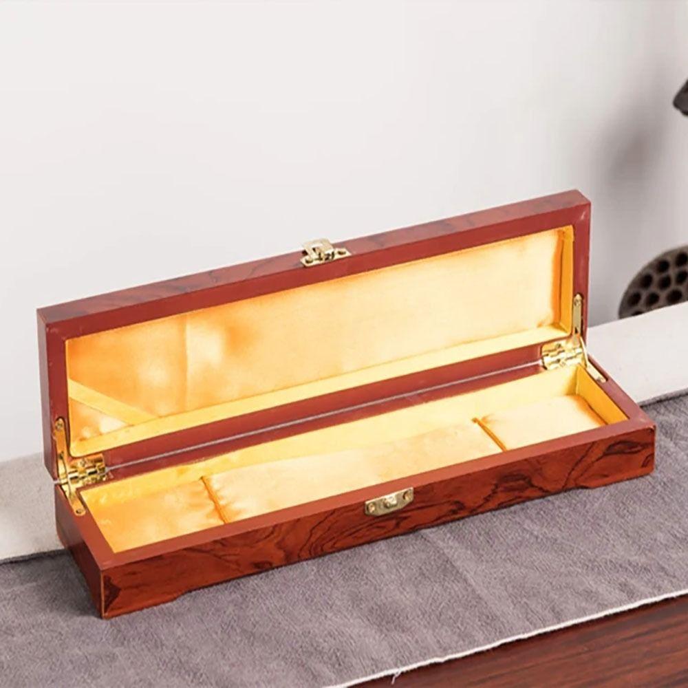 Vintage Wooden Jewelry Box Storage Box Jewelry Packaging Box 35cm Jewelry Display Box  Living Room