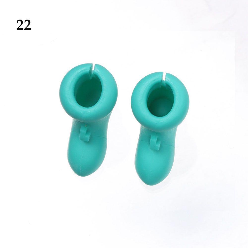 Colorful Foot Length 2.2cm Fashion Doll Shoes High Heels Shoes 1/6 Dolls Boot Accessories